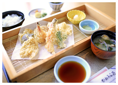 天ぷら定食画像